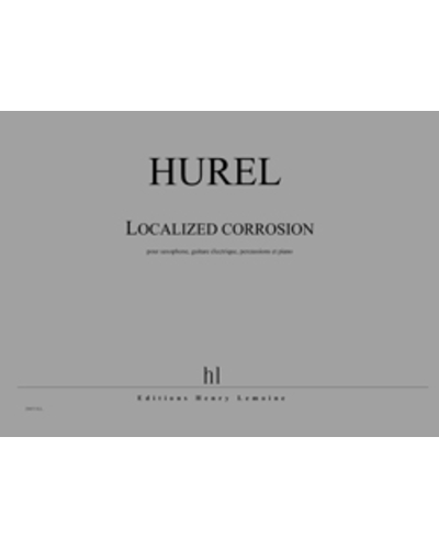 Localized Corrosion — Philippe Hurel