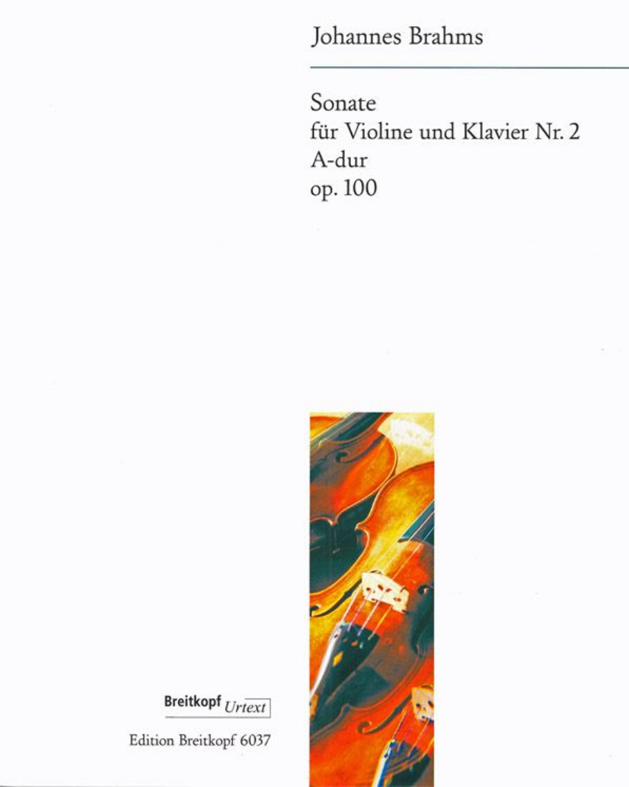 Sonata No. 2 in A major, op. 100 — 勃拉姆斯