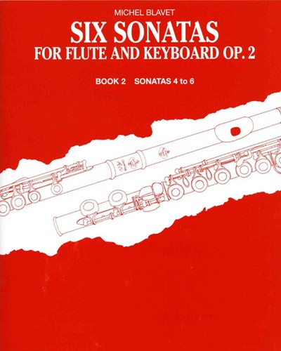 Six Sonatas, op. 2 Nos. 4-6 — Michel Blavet