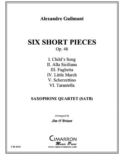 Six Short Pieces, op. 48 — 吉尔芒
