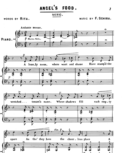 Angel's Food — F. Schira