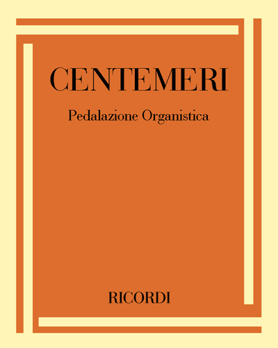 Pedalazione Organistica — Gian Luigi Centemeri