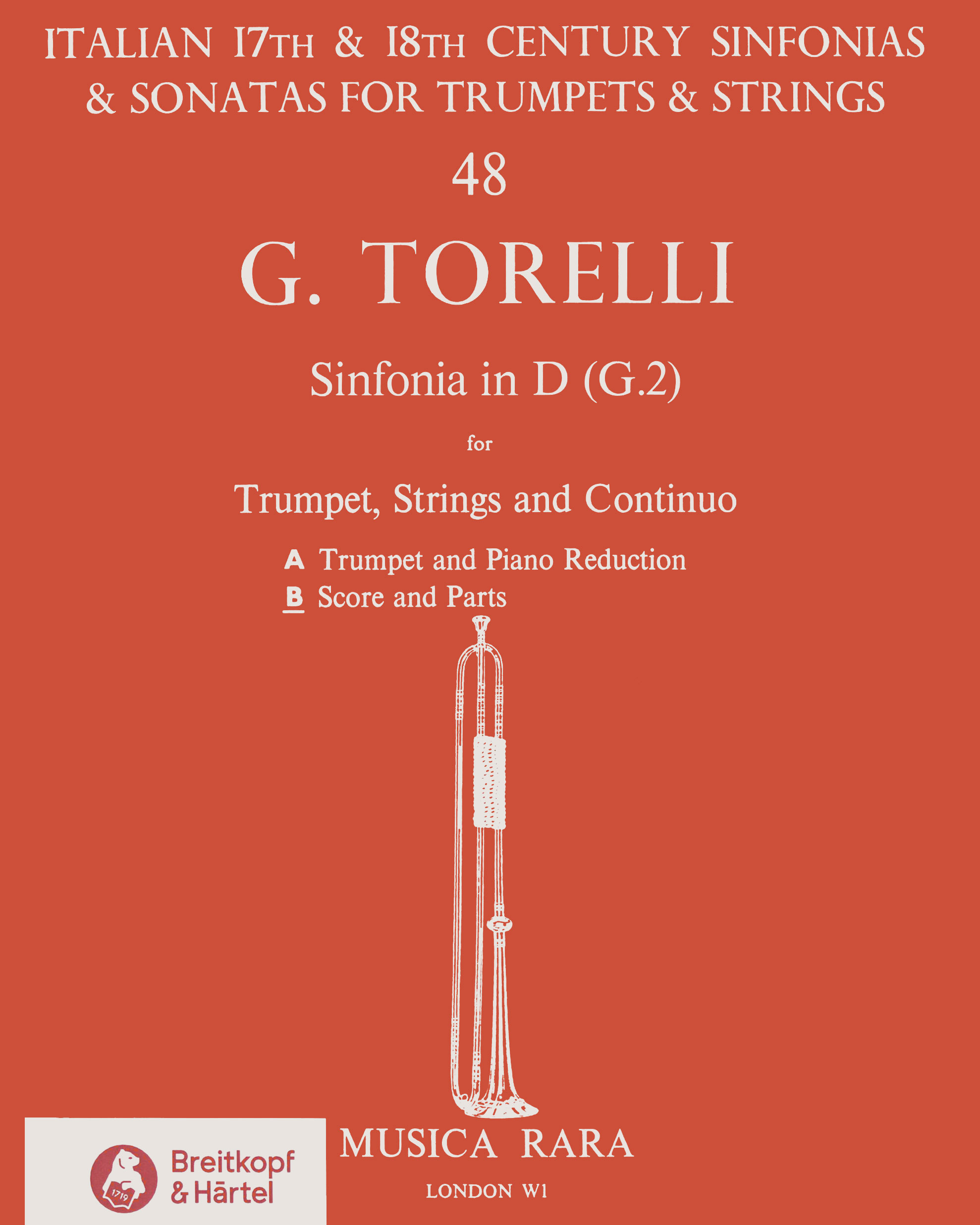 Sinfonia in D (G. 2) — 托雷利