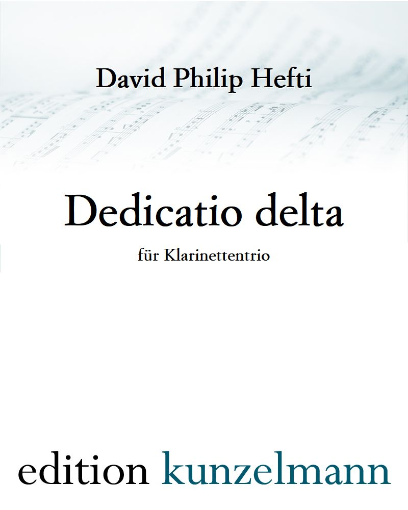 Dedicatio delta — David Philip Hefti
