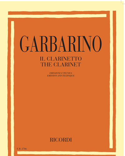 Il Clarinetto — Garbarino Giuseppe