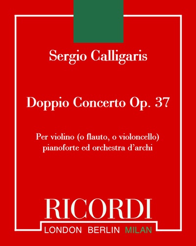 Doppio Concerto, op. 37 — Sergio Calligaris