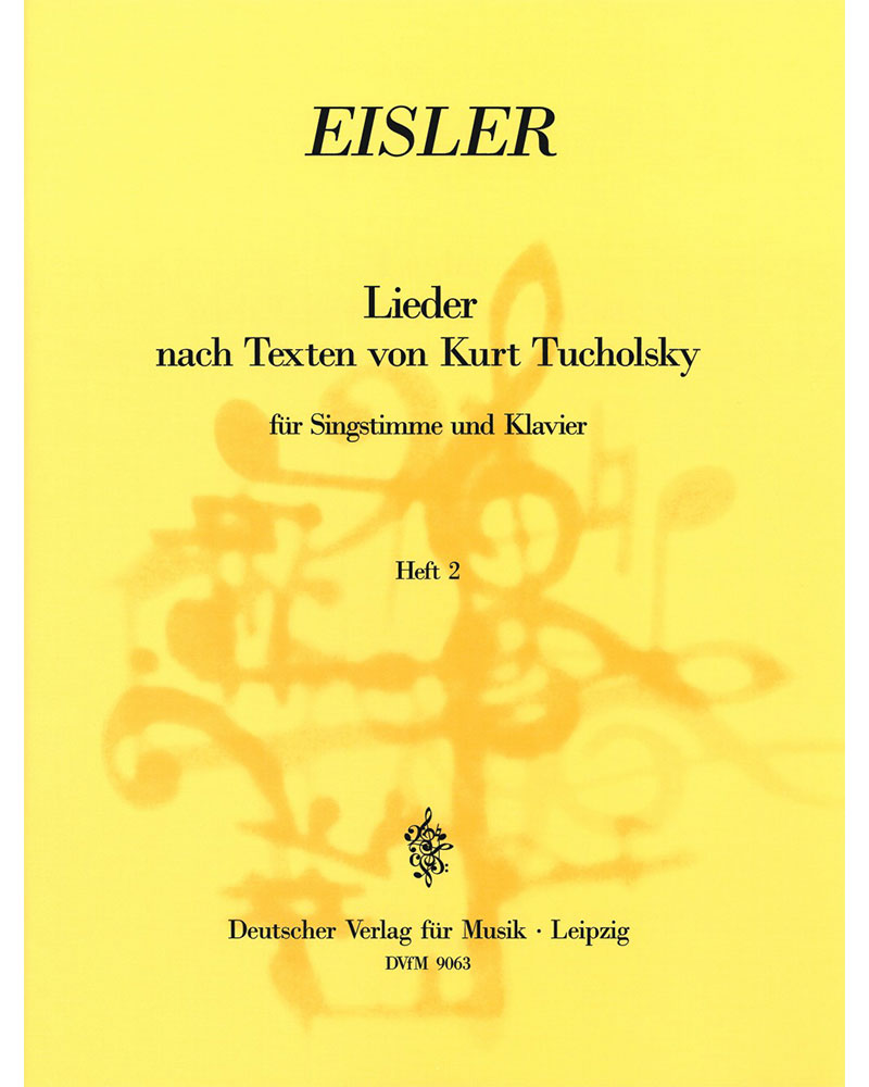 Songs based on Words by Kurt Tucholsky, Vol. 2 — 艾斯勒