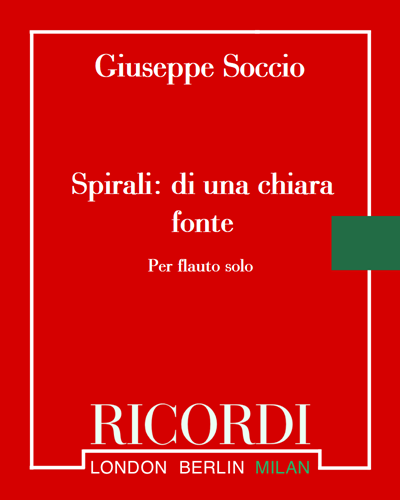 Spirali: di una chiara fonte — Giuseppe Soccio