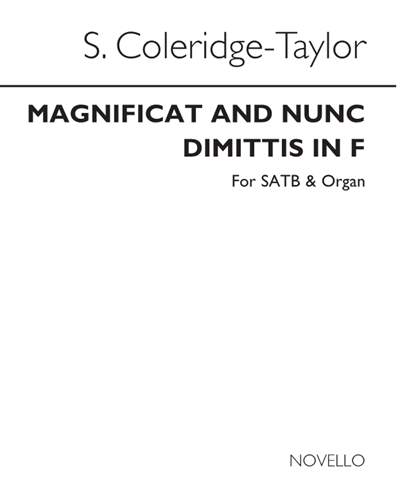 Magnificat and Nunc Dimittis in F, op. 18 — 塞缪尔·柯勒律治-泰勒