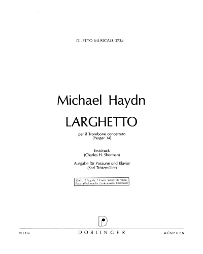 Larghetto in F major — 米夏埃尔·海顿