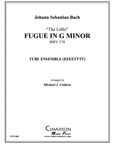 Fugue in G minor — 巴赫