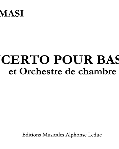 Bassoon Concerto — Henri Tomasi