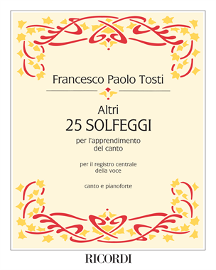 Altri 25 solfeggi per l'apprendimento del canto — 托斯蒂