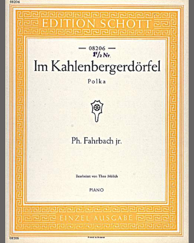 Im Kahlenbergerdörfel — Philipp Fahrbach Jnr