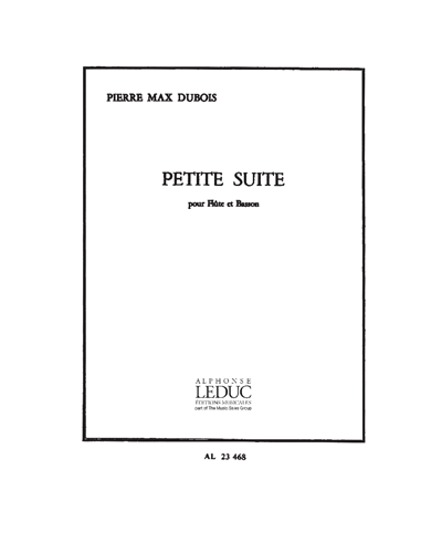 Petite Suite for Flute and Bassoon — Pierre-Max Dubois