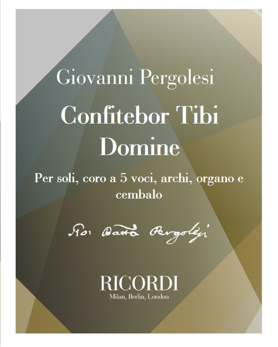 Confitebor Tibi Domine — Giovanni Battista Pergolesi