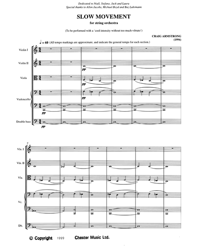 Slow Movement (from 'Romeo and Juliet') — Craig Armstrong