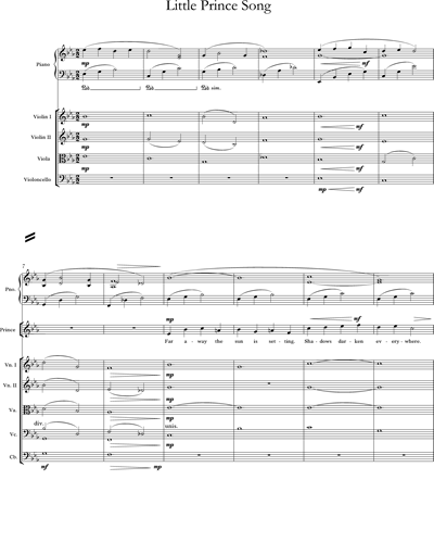 The Little Prince Song (BBC Version in E-flat) — 蕾切尔·波特曼
