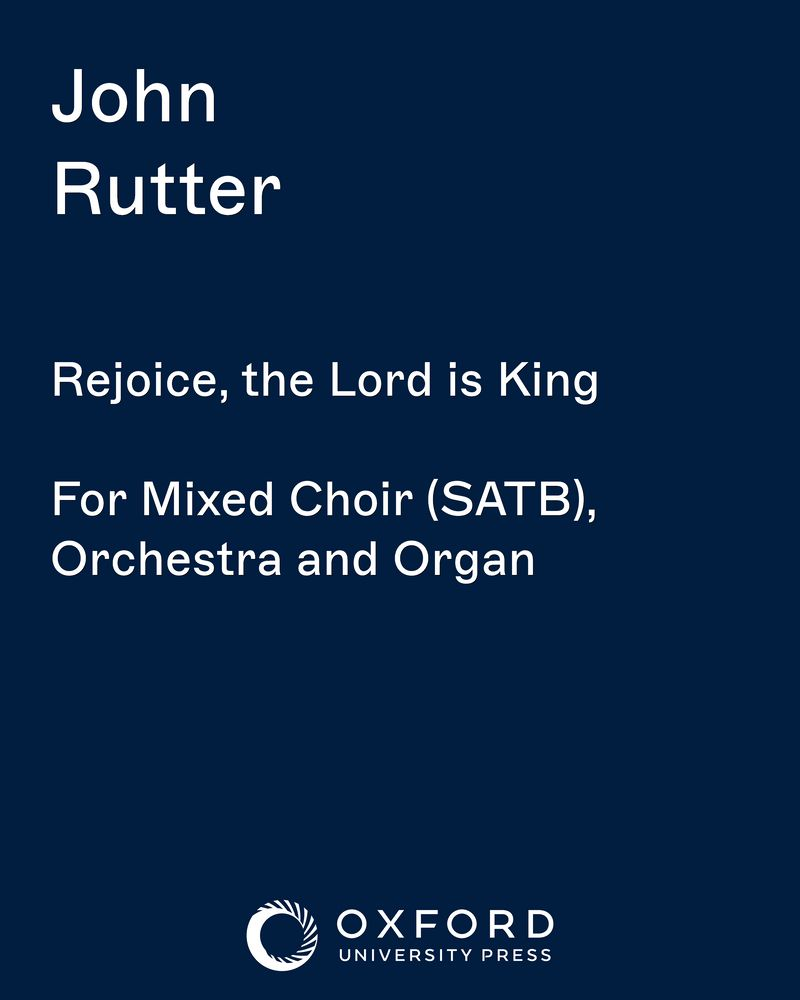 Rejoice, the Lord is King — 约翰·拉特