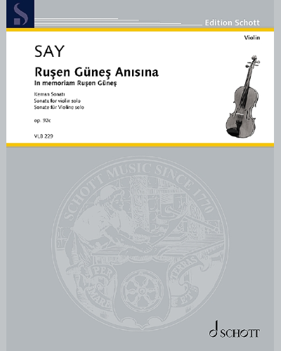 Ruşen Güneş Anısına — Fazıl Say