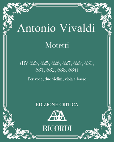 Motetti (RV 623, 625, 626, 627, 629, 630, 631, 632, 633, 634) — 维瓦尔第