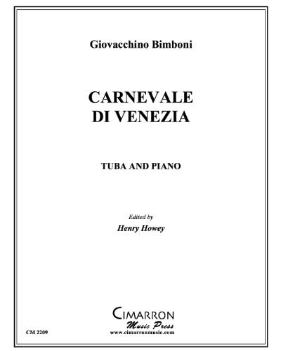Carnival of Venice — Giovacchino Bimboni