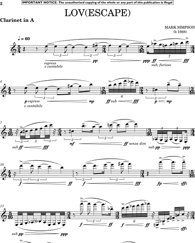 Lov(escape) — Mark Simpson