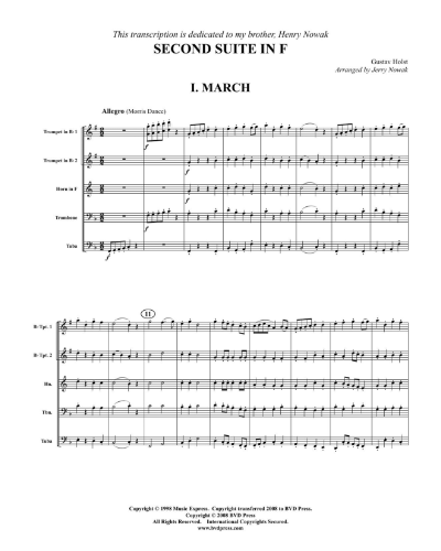 Second Suite in F — 佚名