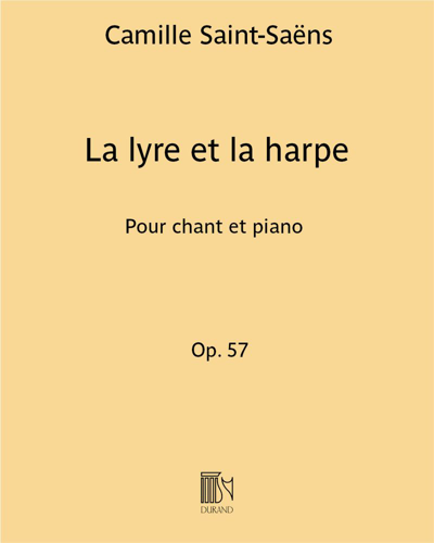 La lyre et la harpe, op. 57 — Camille Saint-Saëns