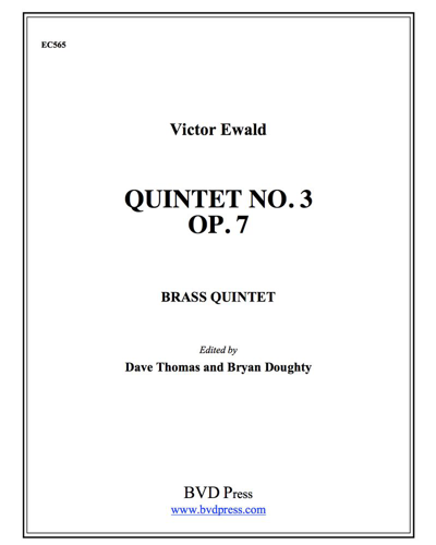 Quintet No. 3 — Viktor Ewald