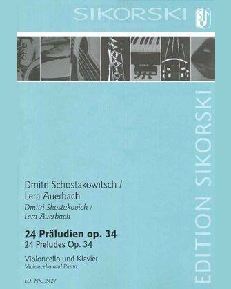 Twenty-four Preludes, op. 34 — Dmitri Shostakovich