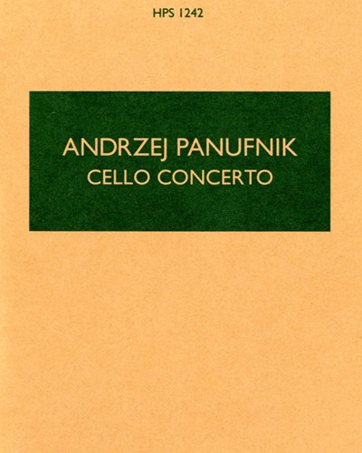 Cello Concerto — 安德热·帕努夫尼克