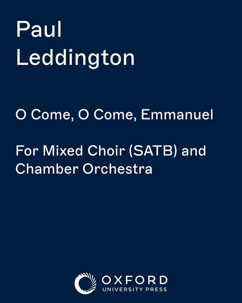 O Come, O Come, Emmanuel — Paul Leddington Wright