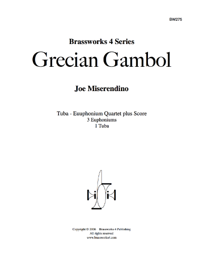 Grecian Gambol — Joseph Miserendino