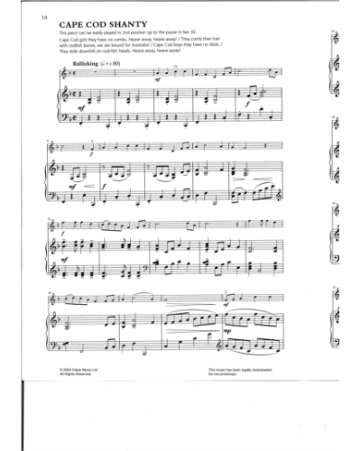 Cape Cod Shanty (from 'O Shenandoah!') — Polly Waterfield