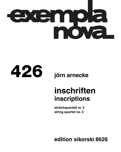 Inscriptions — Jörn Arnecke