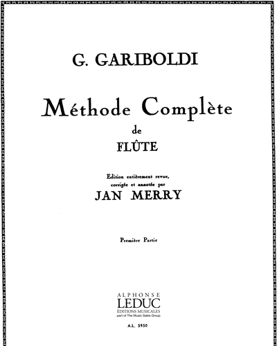​Méthode Compléte de Flûte Vol. 1 — Giuseppe Gariboldi