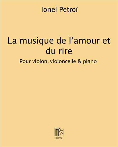 La musique de l'amour et du rire — Ionel Petroï
