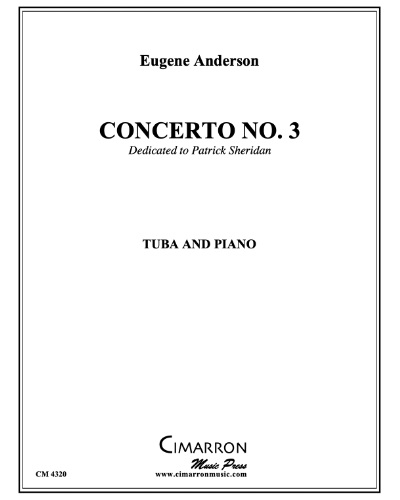 Tuba Concerto No. 3 — Eugene Anderson
