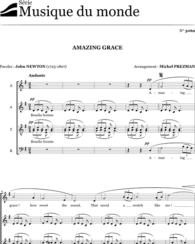 Amazing Grace - Prezman — 传统