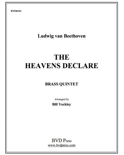 The Heavans Declare — 贝多芬