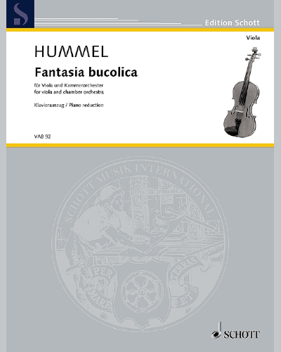 Fantasia bucolica — Bertold Hummel