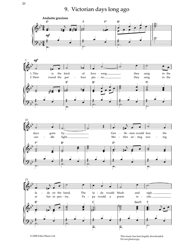 Victorian Days Long Ago (from 'Footprints') — Lin Marsh