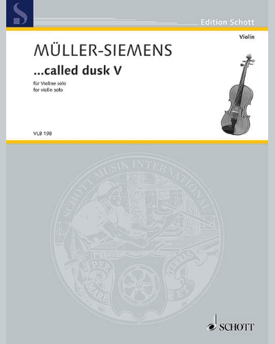 ...called dusk V — Detlev Müller-Siemens