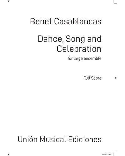 Dance, Song and Celebration — Benet Casablancas