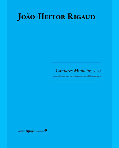 Cantares Minhotos, op. 22 — João-Heitor Rigaud