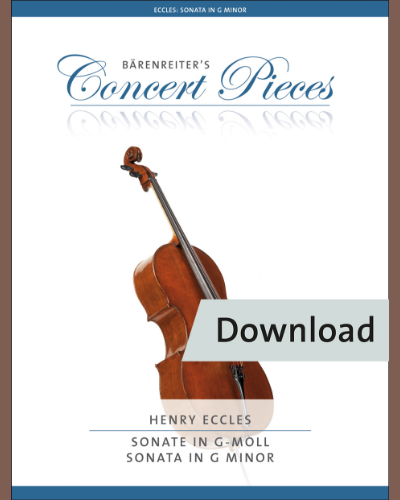 Sonata in G minor — Henry Eccles