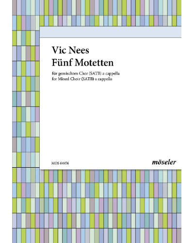 Five motets — Vic Nees