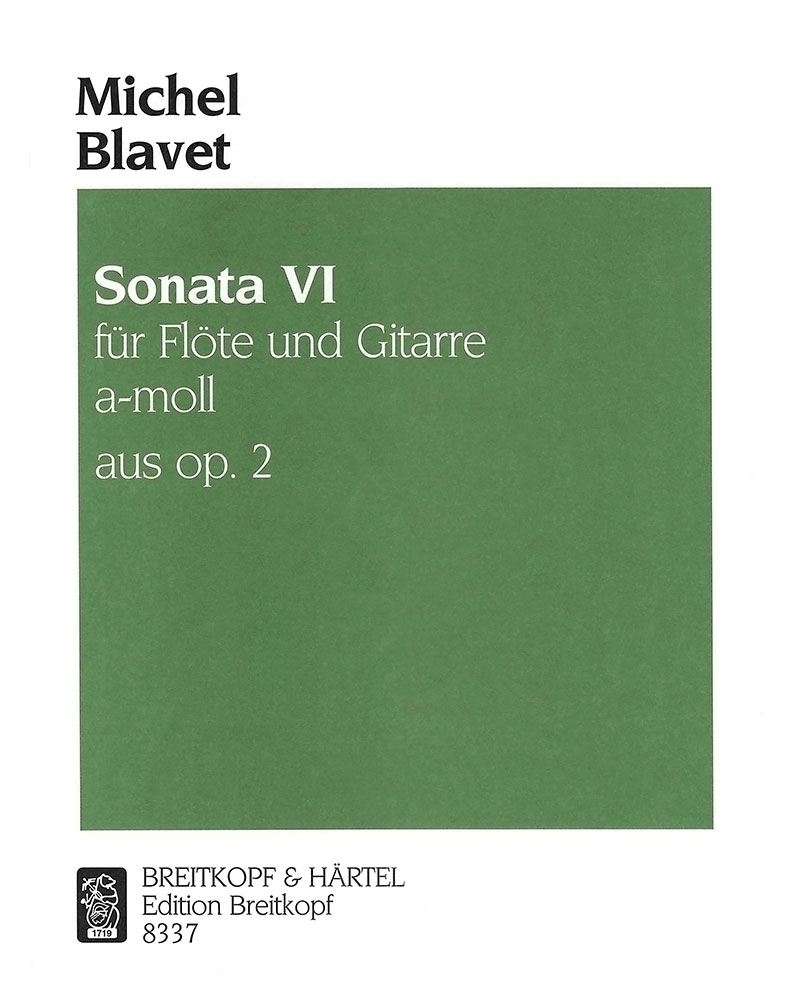 Sonata VI — Michel Blavet