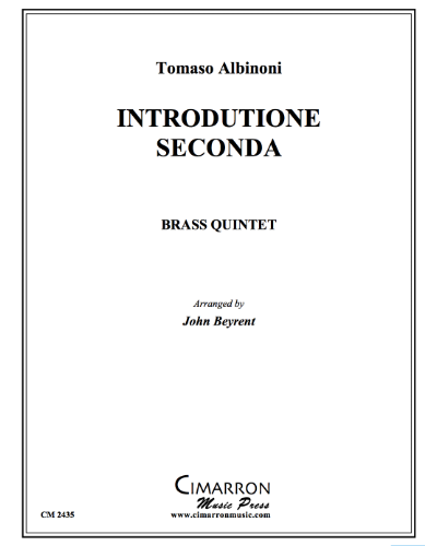Introdutione Seconda — Tomaso Albinoni